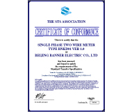 Beijing Banner Meter Passed STS Certificate